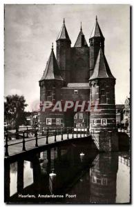Modern Postcard Haarlem Amsterdamse Poort