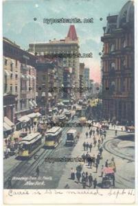 Braodway from St Pauls, NYC