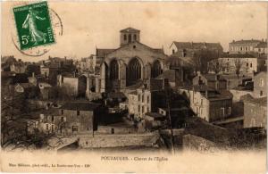 CPA POUZAUGES - Chevet de l'Église (297602)