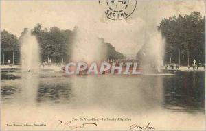 Postcard Old Park of Versailles Apollo Basin