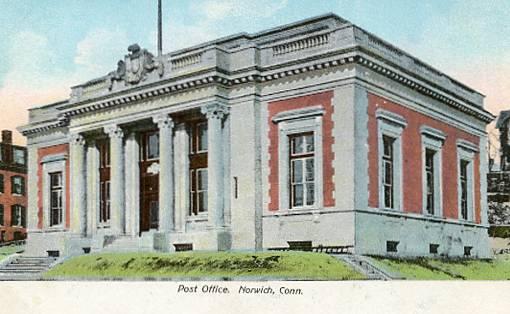 CT - Norwich - U. S. Post Office