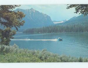 Unused Pre-1980 CAMP SCENE Bozeman Montana MT c3549