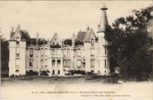 CPA SALIES-de-BEARN Grand Hotel du Chateau (1143350)