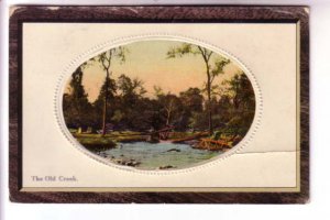 The Old Creek, Oval Dome Series, Used 1910 Nova Scotia