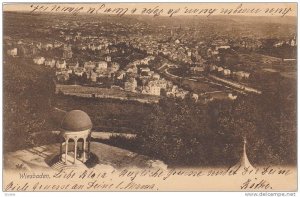 Aerial View of Weisbaden, Hesse, Germany, PU-1904