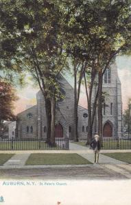 Saint Peter's Church - Auburn New York - UDB - Raphael Tuck