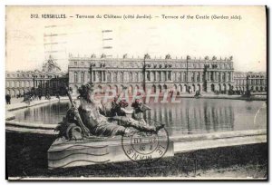 Old Postcard Versailles Terrasses du Chateau