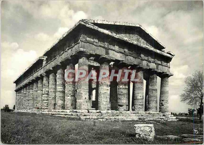 Postcard Modern Paestum Tempio di Nettuno