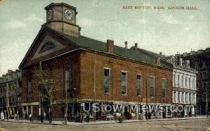 Lyceum Hall - East Boston, Massachusetts MA  