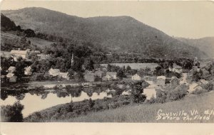 J8/ Gaysville Vermont RPPC Postcard c1920s Before the Flood Disaster 98