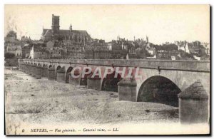 Old Postcard Nevers General view