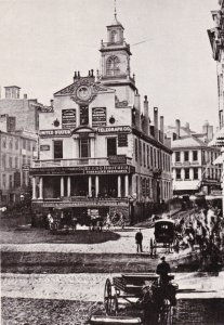 Massachusetts Boston East End Of State House Circa 1860s