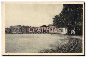 Old Postcard Grand Trianon Versailles Facade of the courtyard