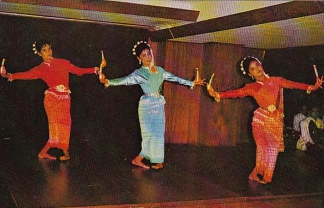 Thailand Candle Dance Thai Classical Dance 1972