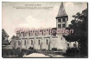 Postcard From Old Church Rigny Sur Arroux