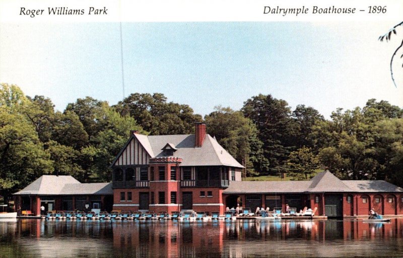 Rhode Island Providence Roger Williams Park Dalrymple Boathouse