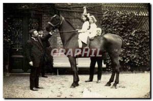 PHOTO CARD Children Equestrian Horse Riding