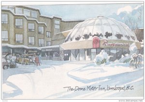 KAMLOOPS, British Columbia, Canada, 1950-1970's; The Dome Motor Inn