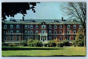 1960 Frederick Maryland Vintage Postcard Shriner Hall Hood College Building Art