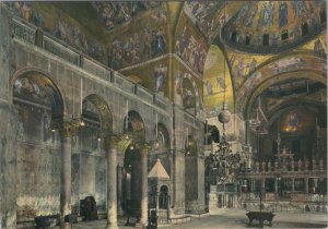 Italy Postcard - Venezia / Venice - Interior of S.Marcus Basilica  RRR1456