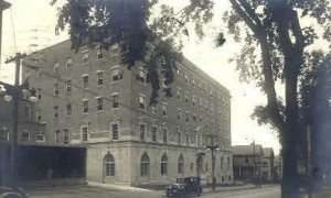 Y.M.C.A. Building Real Photo in Portland, Maine