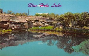 Blue Hole Lake at Fish Hatchery Santa Rosa, New Mexico NM