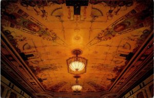 Los Angeles California Biltmore Hotel Interior Crystal Ballroom Chrome Postcard 