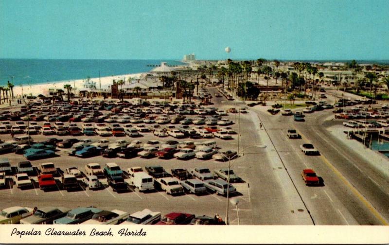 Florida Clearwater Beach Looking North From Pier Pavilion To Mandalay Shores