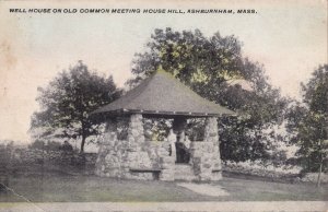 ASHBURNHAM, Massachusetts, 00-10s; Well House On Old Common Meeting House Hill