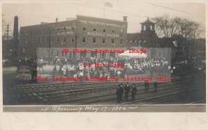 NH, Nashua, New Hampshire, RPPC, Holbrook-Marshall Wholesale Grocers Building