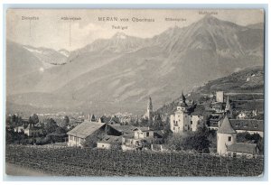 c1910 Rhotheispitze Muthspitze Zielspitze Huhnerjoch Austria Postcard