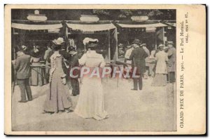 Old Postcard Horse Riding Equestrian Grand Prix 1901 Paris Mutuel