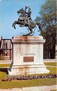 Monument to President Andrew Jackson Nashville, TN, USA Unused 