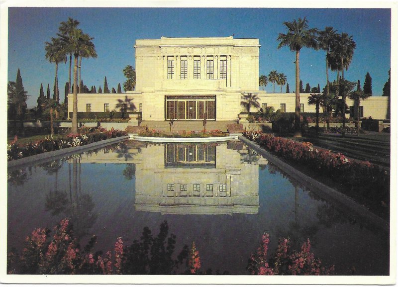 US  Unused.  Mesa, Arizona.  Mormon Temple.