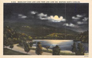 Lake Lure from Lake Lure Inn Western North Carolina, North Carolina NC Postcard