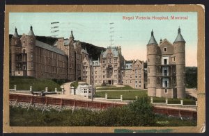 Quebec ~ Royal Victoria Hospital MONTREAL pm1910 - Divided Back