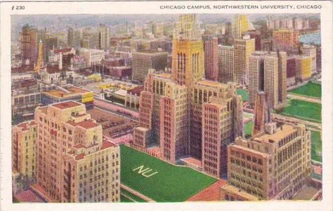 Illinois Chicago Northwestern University Chicago Campus 1941