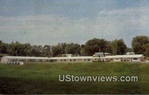 Pollitt's Motel - Palmyra, Missouri MO Postcard