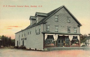 Bartlett NH G. K. Howards General Store Postcard