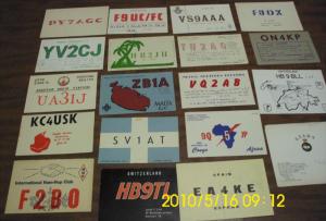HAM operatores postcards  33 Worldwide