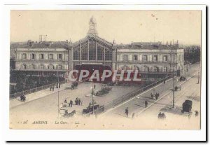 Amiens Postcard Old Train Station (animated)