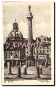Postcard Ancient Rome Column of Trajan
