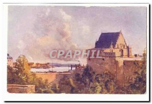 Chateau de Nantes Old Postcard Duchesse Anne