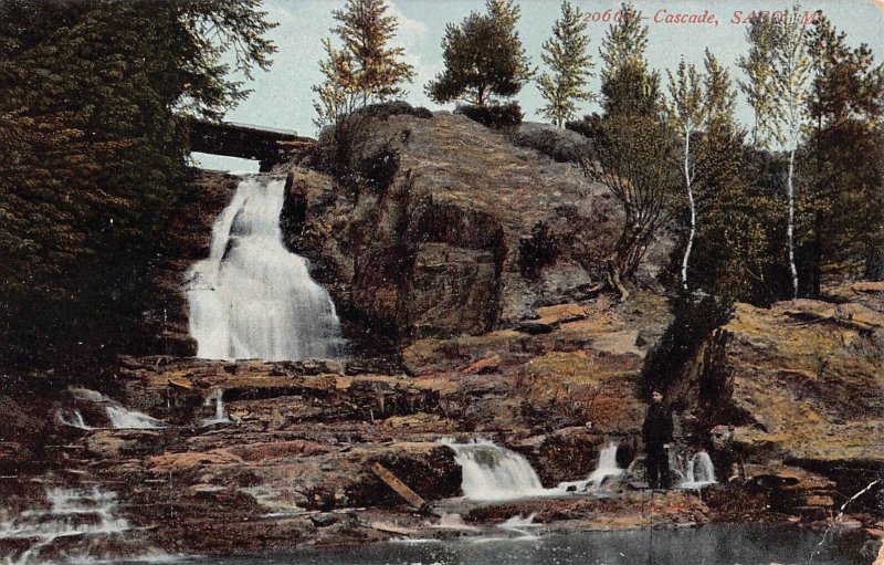 SACO MAINE~CASCADE~1910s POSTCARD