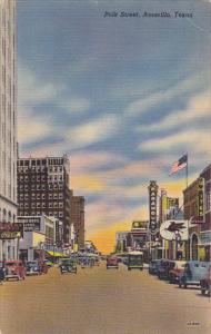 Texas Amarillo Polk Street Coca Cola Sign 1943