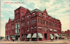 Postcard Knight Hotel in Ashland, Wisconsin~138758