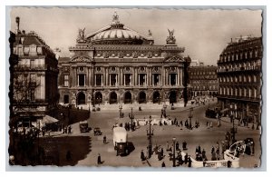 Postcard France Paris Et Ses Merveilles Theatre De L'Opera Real Photo Card RPPC