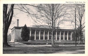 High School North East, Pennsylvania PA  