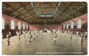 Brunswick, Maine, Interior Bowdoin College Gymnasium