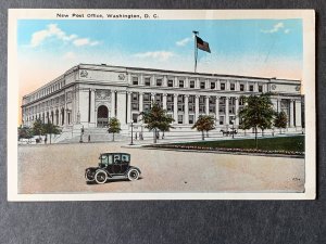 New Post Office Washington DC Litho Postcard H1258084517